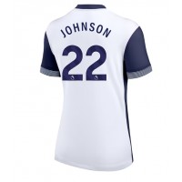 Tottenham Hotspur Brennan Johnson #22 Hjemmedrakt Dame 2024-25 Kortermet